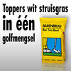 Toppers wit struisgras in één golfmengsel