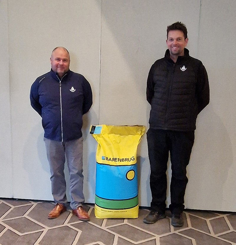 Kevin Stott, Carnoustie Links Superintendent, and Duncan Cairnie, Championship Course Manager
